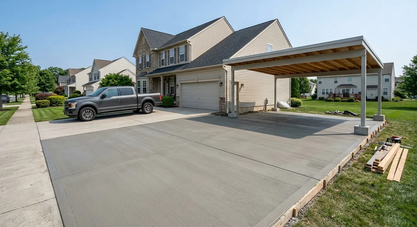 Concrete house and Car Port Slabs