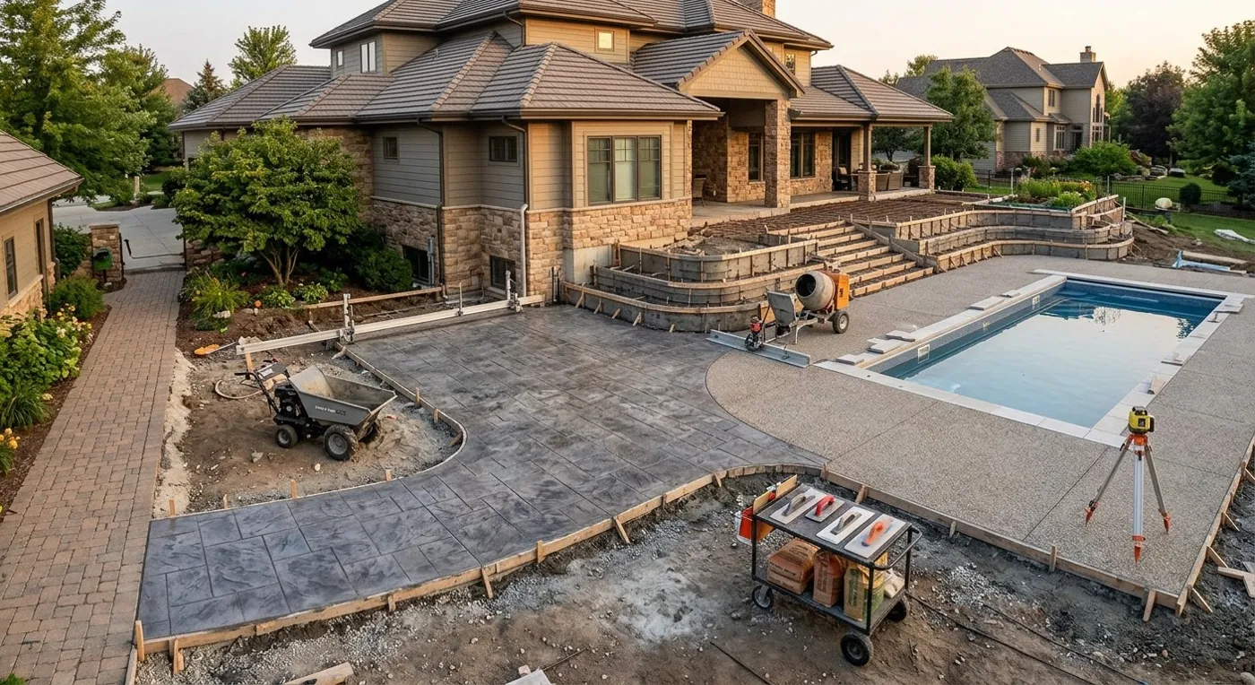 Residential Concrete in Concord, CA